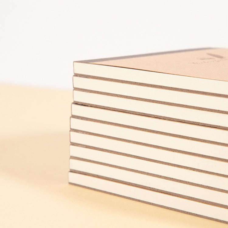 Blank Kraft Sketchbook Doodle Notebook, Small 64K
