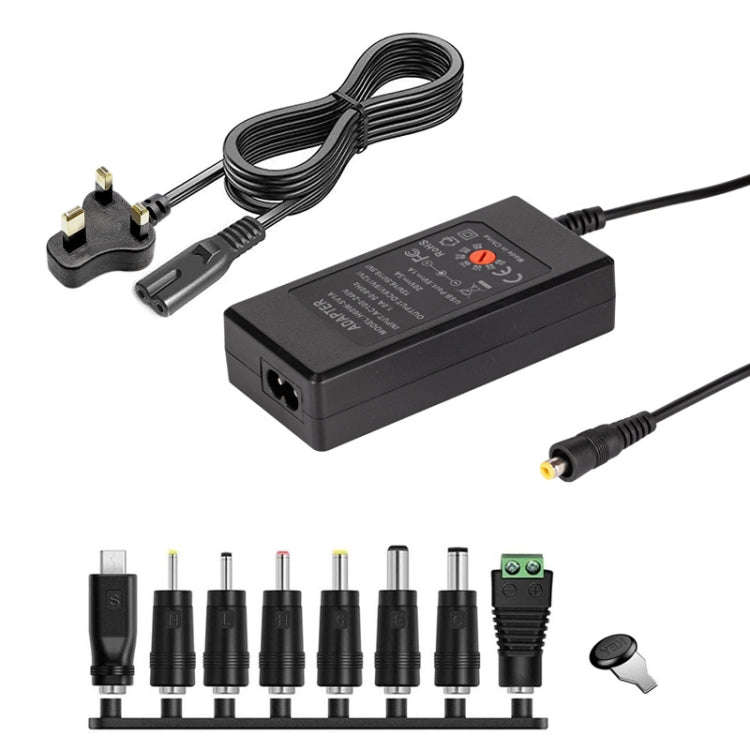 65W 6-20V Adjustable 3A DC Power Adapter Charger, US Plug, EU Plug, UK Plug Small, AU Plug, UK Pl...