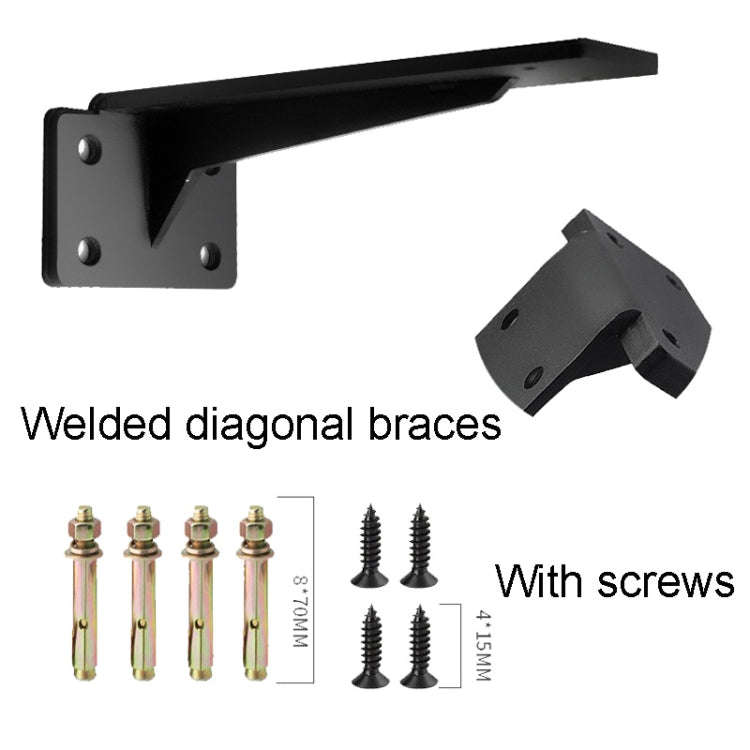 5mm T Type Heavy Duty Bracket Concealed Load-Bearing Laminate Support Bracket, 6 inch, 8 inch, 10...
