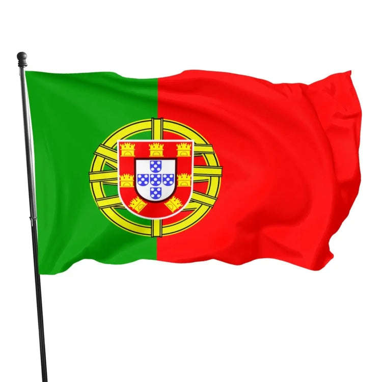 90 x 150cm Portugal No.4 Polyester Flag, Portugal