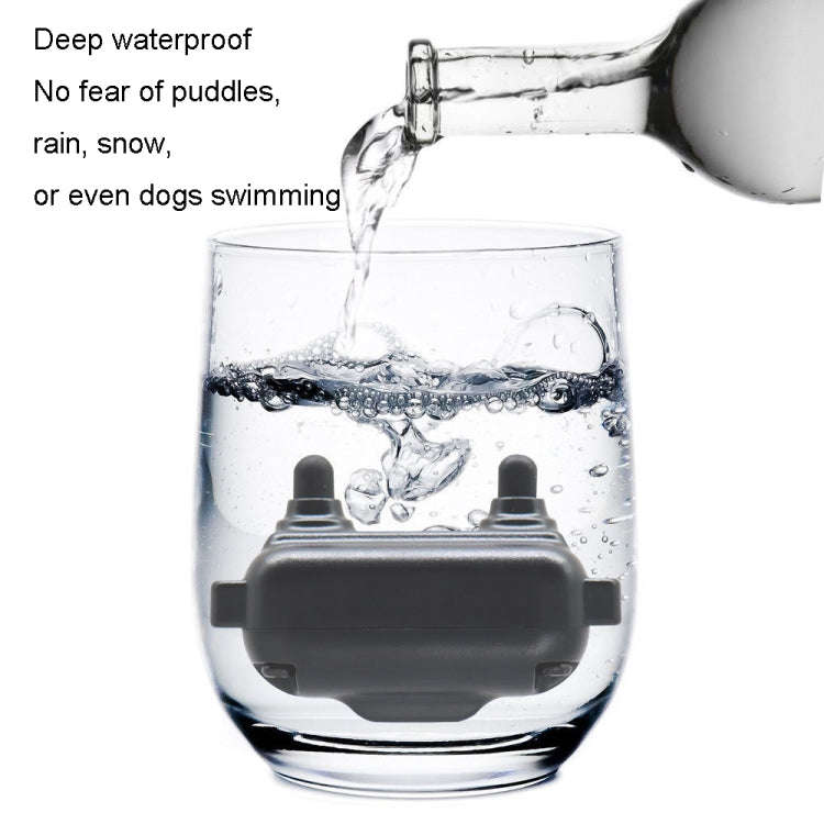 800m Remote Control Stop Barker Dog Trainer Smart Anti-Disturbance Vibration Collar, With 1 Colla...
