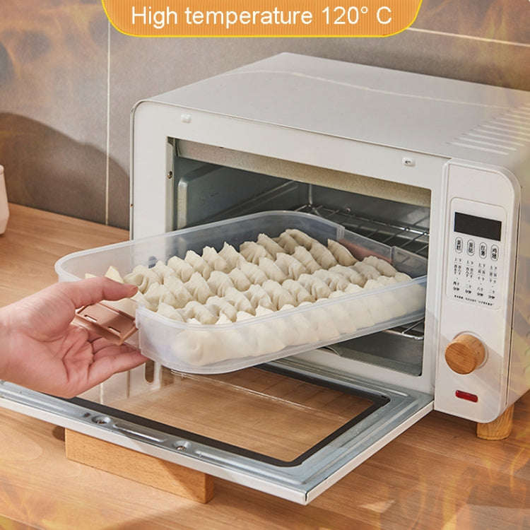 Dumpling Storage Box Food Grade Home Dumpling Frozen Fresh Case, 2 Layer With Cover, 3 Layer With...