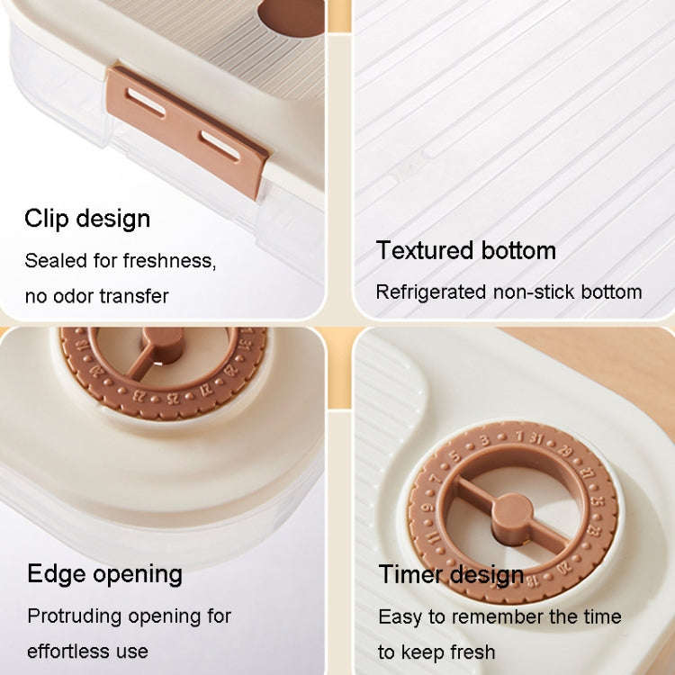 Dumpling Storage Box Food Grade Home Dumpling Frozen Fresh Case, 2 Layer With Cover, 3 Layer With...