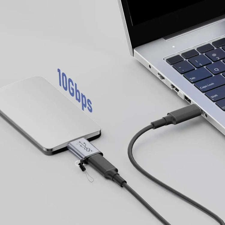 Micro B Male Adapter USB Link HDD Enclosure Interface Converter, USB Female Transfer, Type-C Fema...