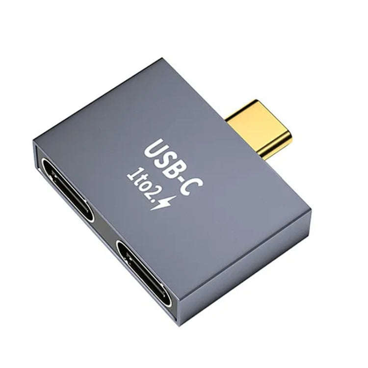 Type-C Docking Station Computer Charging Data Port Power Adapter, 2 x Type-C Female to 2 x Type-C...