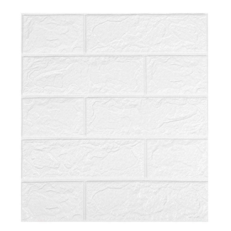 35x38.5cm 3D Self-Stick Wallpaper Soft Wrapping Waterproof Wall Sticker, 3mm Thickness, 5mm Thick...