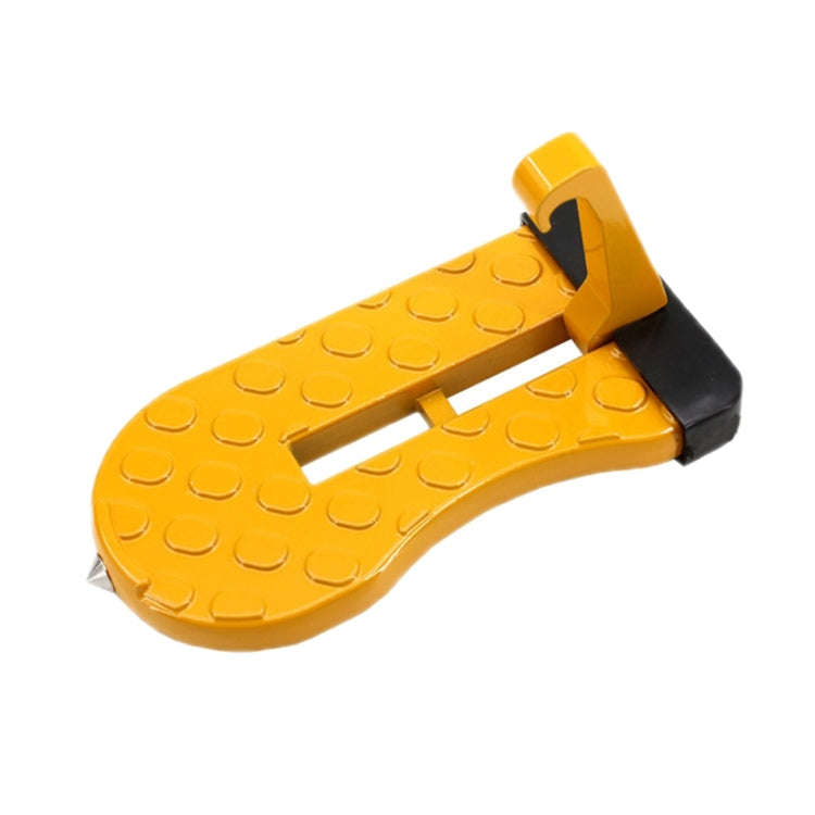 For SUV Car Assistance Getting In The Car Hook Pedal, Silver, Black, Orange with Broken Window, B...