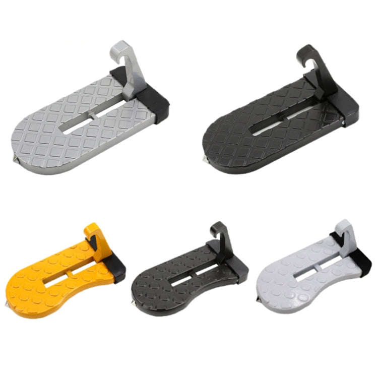 For SUV Car Assistance Getting In The Car Hook Pedal, Silver, Black, Orange with Broken Window, B...