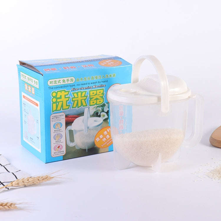 Home Kitchen Rice Washing Sieve Rice Washer Convection Plastic Rice Panner