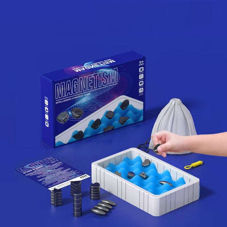 Magnetic Chess Game Fun Table Strategy Game for Kids and Adults, Sponge Model, Rope Model, Sponge...