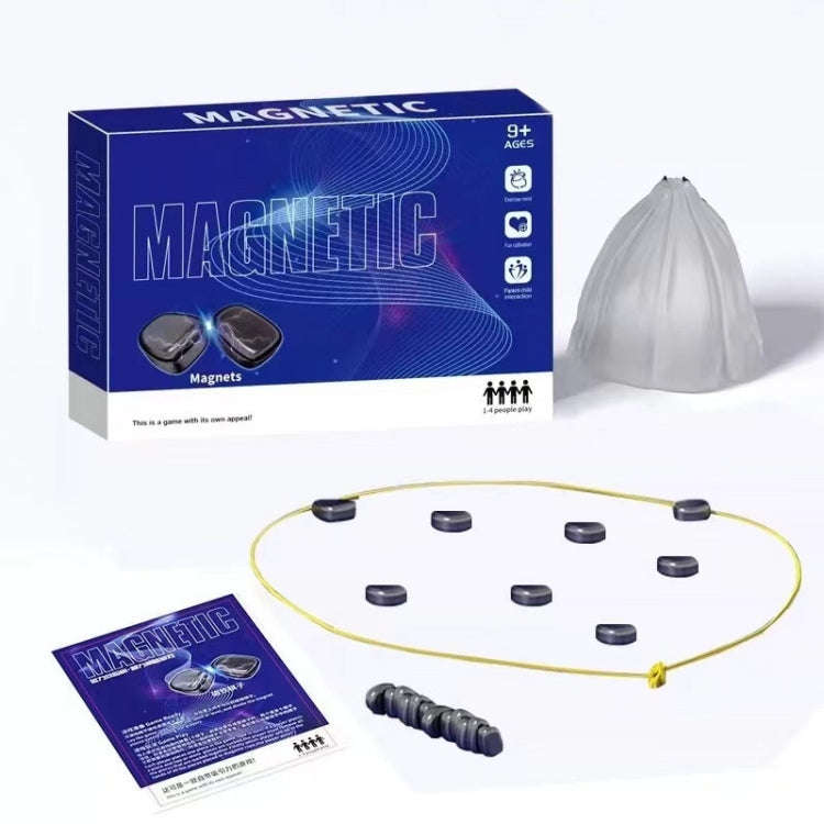 Magnetic Chess Game Fun Table Strategy Game for Kids and Adults, Sponge Model, Rope Model, Sponge...