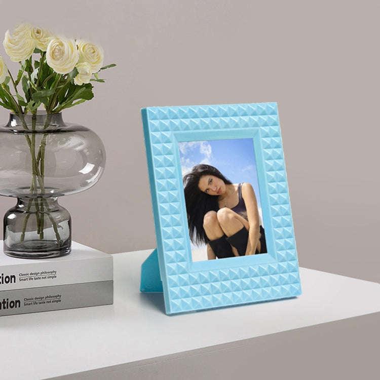 Mini 3-Inch Rivet Vertical Color Celebrity Photo Card Photo Frame