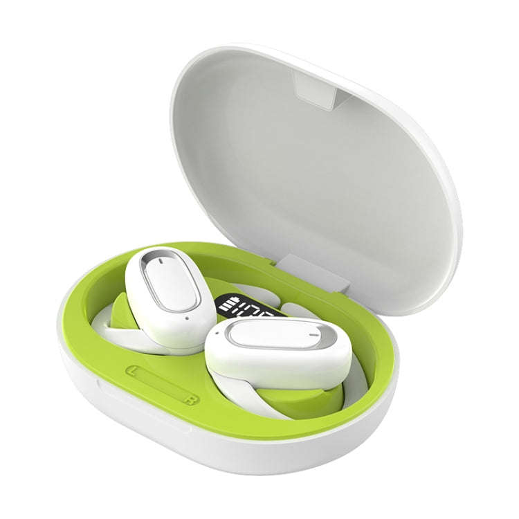 T35 OWS Adjustable Ear-Hook Call Noise Reduction Wireless Bluetooth 5.3 Earphones, Black, White, ...