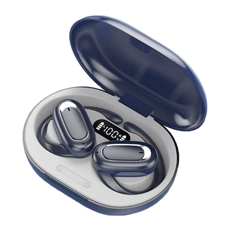 T35 OWS Adjustable Ear-Hook Call Noise Reduction Wireless Bluetooth 5.3 Earphones, Black, White, ...