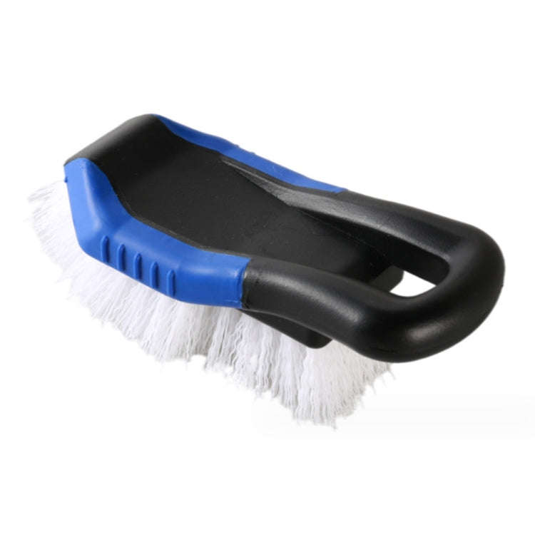 Car Tire Interior Mat Stiff Brush Cleaning Tool, Dark Blue