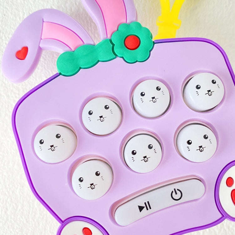 Cartoon Pattern Mini Palm Gaming Machine Play Mouse Electronic Lighting Decompressing Toy Keychai...