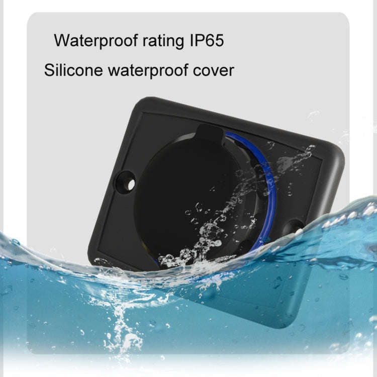 Car Ship Modified Waterproof USB Socket Charger, UCC-350 QC+PD Fast Charge 30W, UCC-350 AC3.1A To...