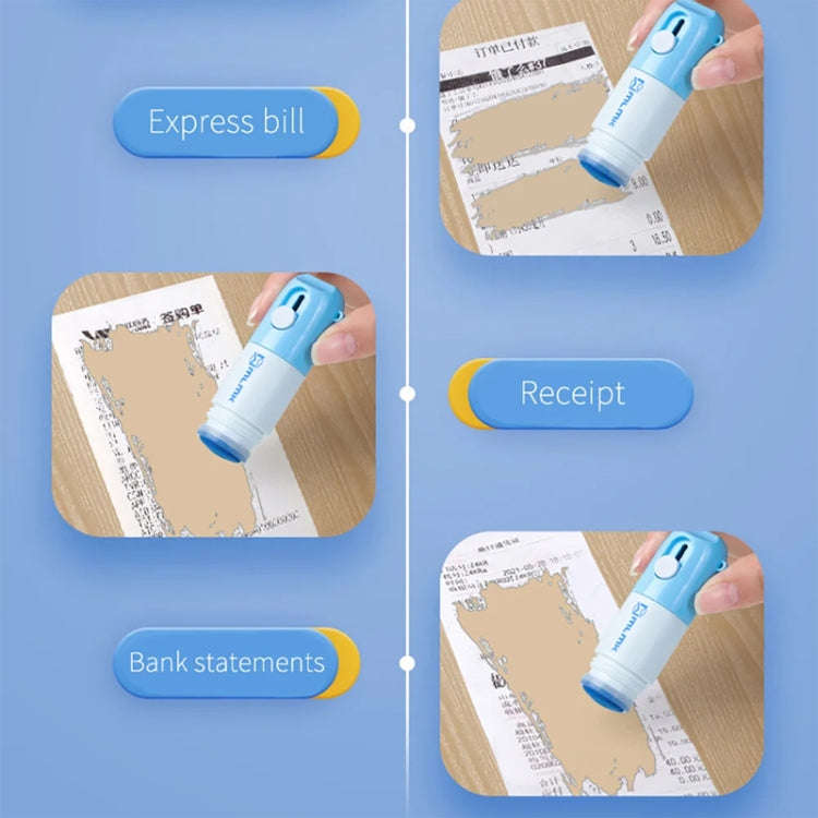 MLMK 10ml 2 In 1 Express Information Eliminator Thermist Paper Modification Liquid, Pink Refill, ...