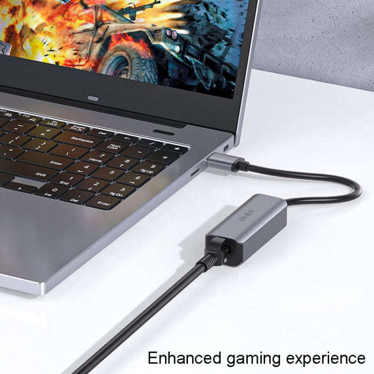 JINGHUA Gigabit LAN Converter For Computer External Driverless Network Card, USB3.0 Single Port, ...