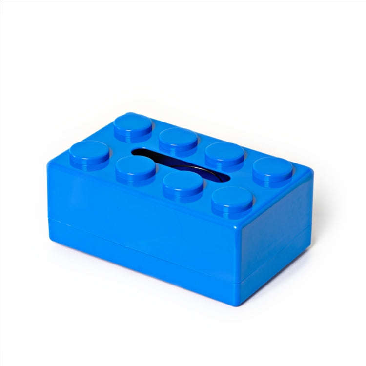 Multifunctional Cartoon Building Block Tissue Storage Box Living Room Coffee Table Decorations, B...