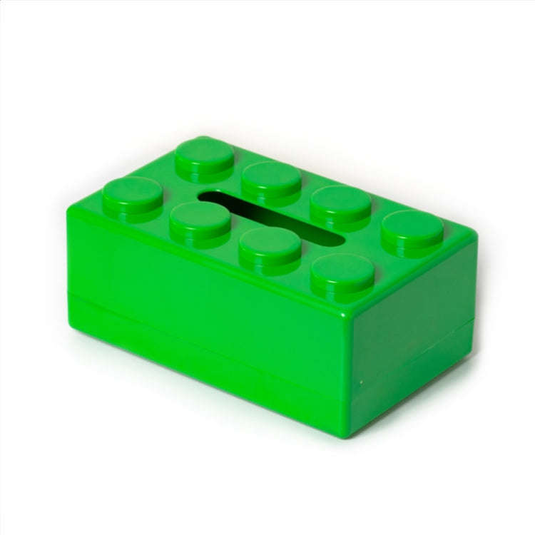 Multifunctional Cartoon Building Block Tissue Storage Box Living Room Coffee Table Decorations, B...