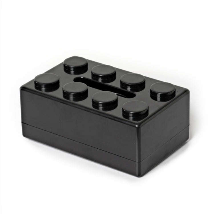 Multifunctional Cartoon Building Block Tissue Storage Box Living Room Coffee Table Decorations, B...