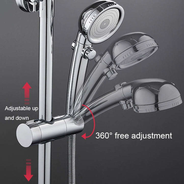 Straight-Buckle Adjustable Shower Bracket Shower Rod Lift Base Shower Head Rack
