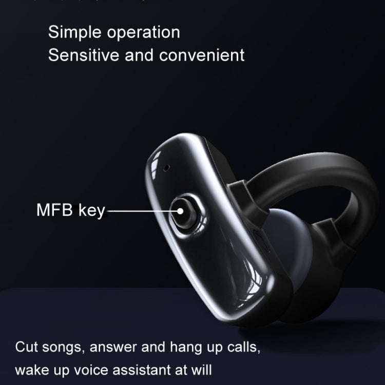 OpenBuds P2 Clip-On Bone Conduction Bluetooth Earphone Sports Music Wireless Earphone, P2