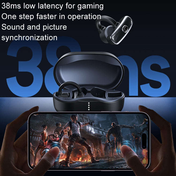 OpenBuds P2 Clip-On Bone Conduction Bluetooth Earphone Sports Music Wireless Earphone, P2