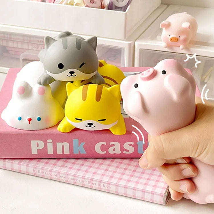 Decompression Memory Foam Mouse Pad Cute Desktop Mouse Wrist Cushion Hand Rest, Cat, Pig, Rabbit,...