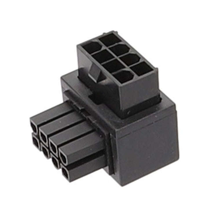 Motherboard CPU 8Pin Power Steering Connector Interface Steering Header 90 Degree Adaptor, Positi...