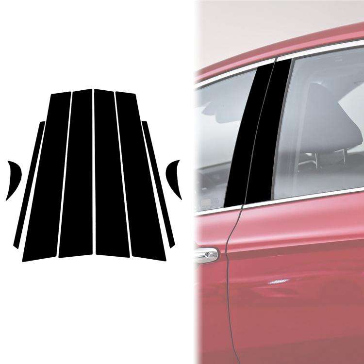 For 2018-2020 Toyota Camry 8pcs /Set Universal B-Pillar Decorative Sticker For Left And Right Drive