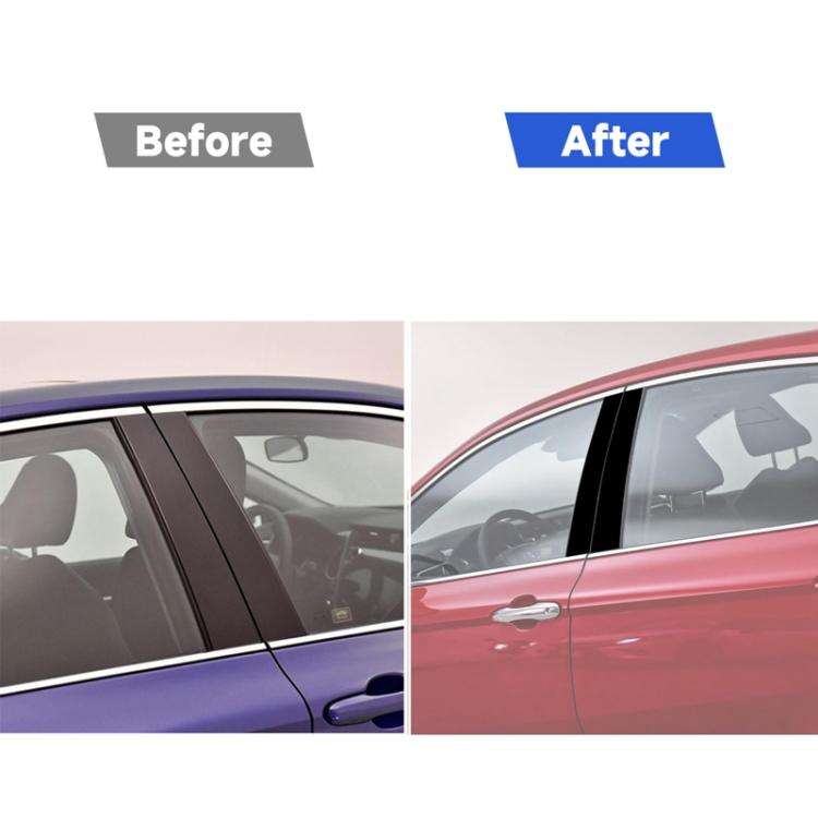 For 2018-2020 Toyota Camry 8pcs /Set Universal B-Pillar Decorative Sticker For Left And Right Drive