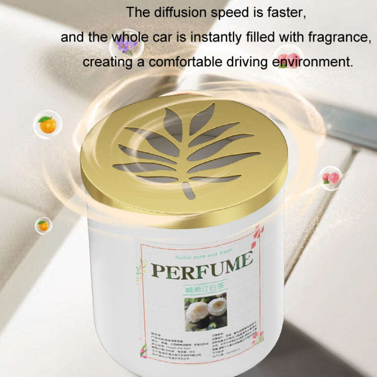 3pcs Car Aromatherapy Long-lasting Light Fragrance Solid Balm