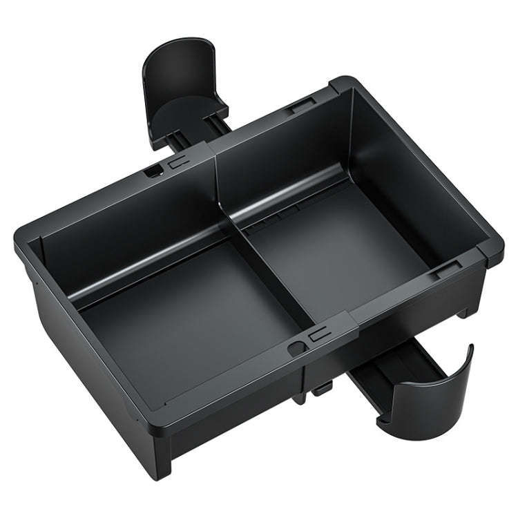 Car Seat Armrest Storage Box Adjustable Tissue Box