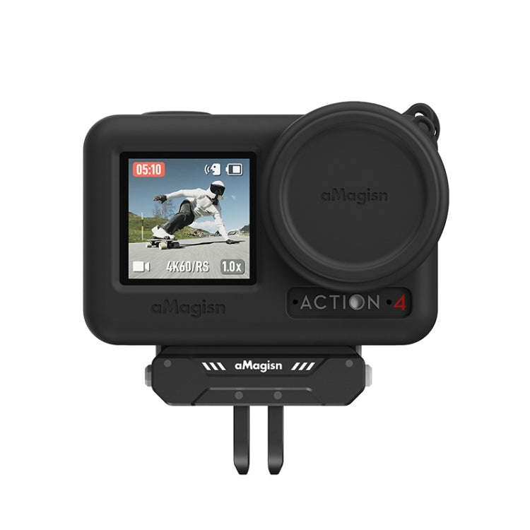 For DJI Osmo 360 / Action 5 Pro / Action 4 / Action 3 aMagisn Magnetic Fast Disassembly Motion Ca...