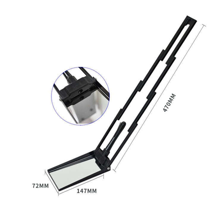 Mini Foldable Undercar Safety Inspection Mirror With LED, PM100V1