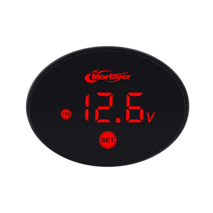 Morfayer Locomotive Multi-function Voltmeter, Red, Voltmeter Function, 2 in 1, 4 in 1, 4 in 1 Wit...