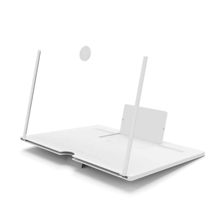 Pull-Out Folding Phone Screen Amplifier HD Anti-Blue Light Magnifying Glass, 14-inch-Black, 14-in...