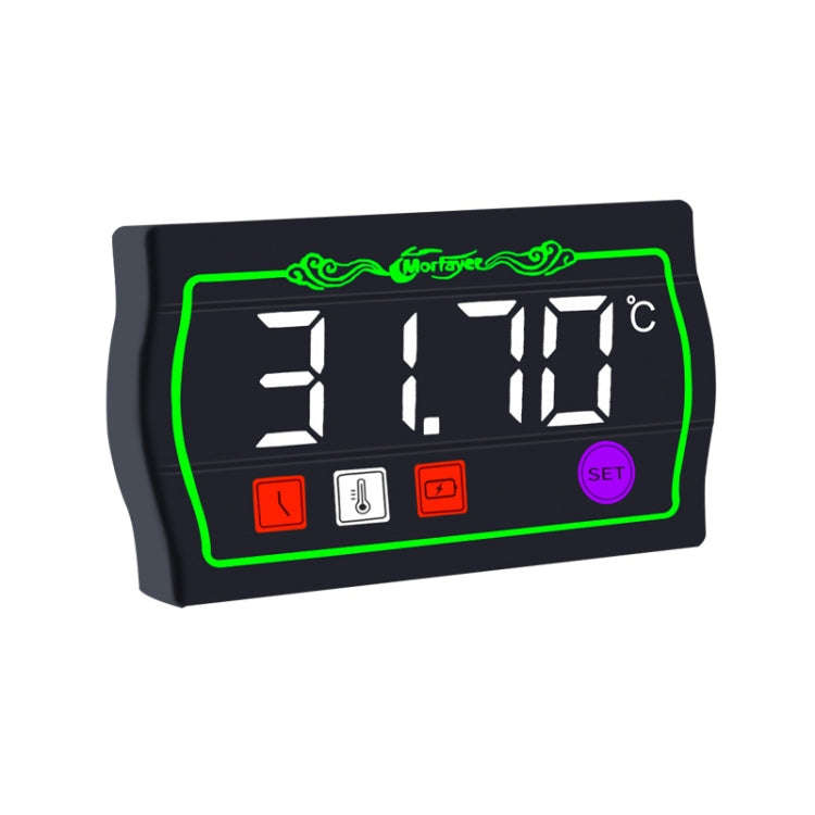 Morfayer Locomotive Intelligent Multi-function Tachometer, 4 in 1 Ambient Temperature Gauge, 4 in...