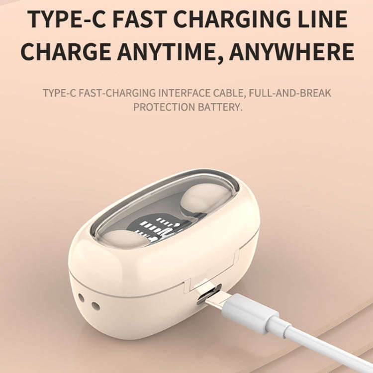 Mini TWS Bluetooth Earphones With Rectangular Bin Noise Reduction Long Life Sleep Wireless Music ...