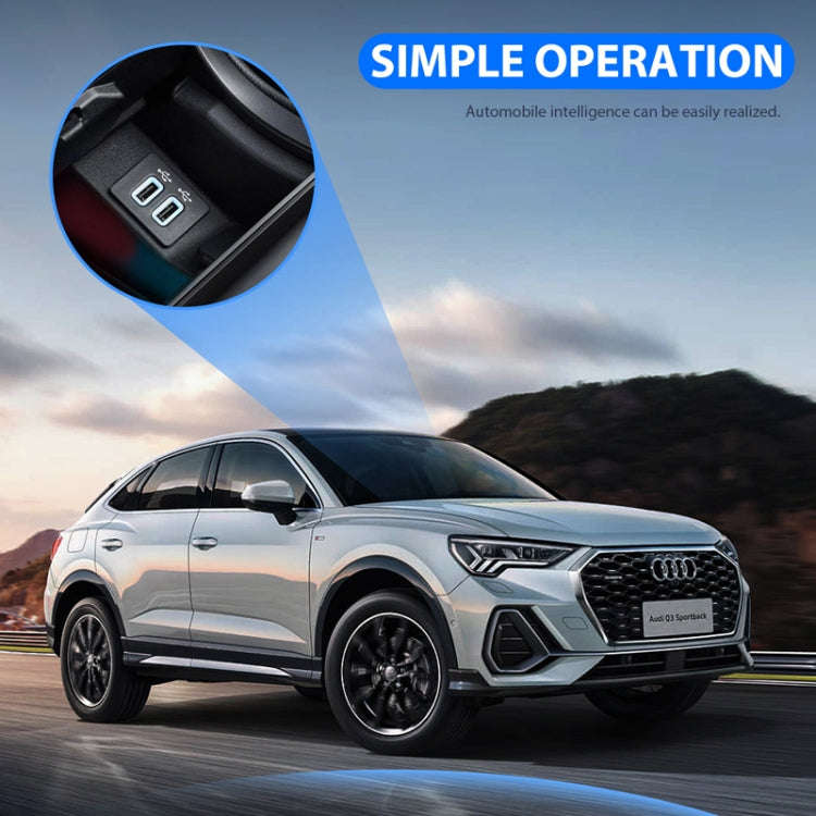 Car Carplay Box Wired to Wireless Bluetooth Adapter, For Android, For IOS, 2 in 1