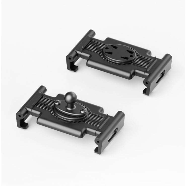 Multifunctional Car Dashboard Mobile Phone Folding Holder, Folding Back Clip+Metal Oval Ball, Bas...