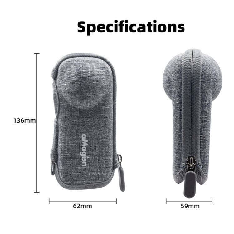For Insta360 X4 aMagisn Storage Bag  Anti-scratch Carry Case, Body Bag