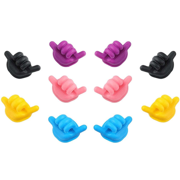 Car Front Storage Hook Desk Organization, Random Color Delivery, 10pcs Small, 5pcs Large