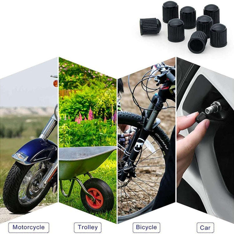 30pcs Car Bicycle Plastic Tire Valve Cap