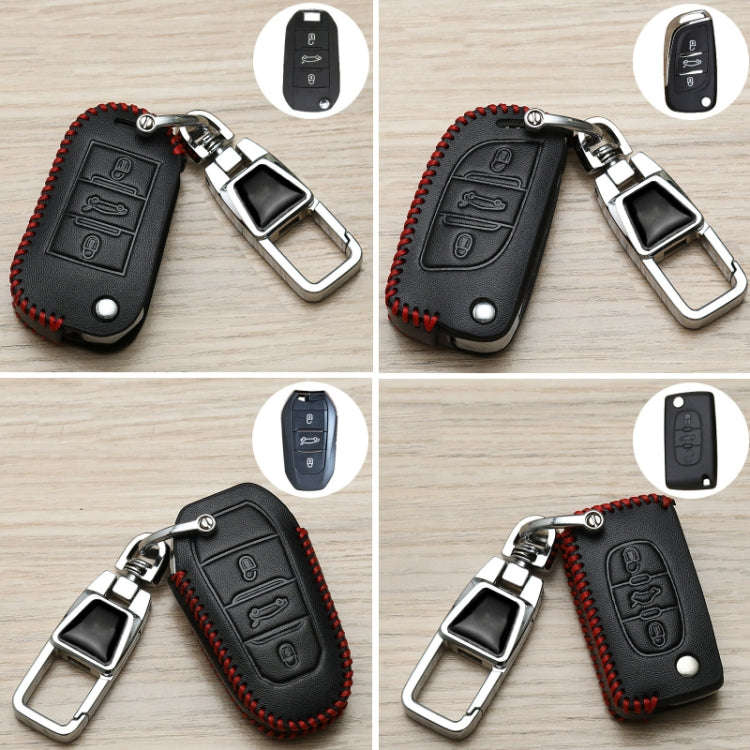 For Citroen Car Key Cover Multifunctional Keychain Anti-lost Number Plate, A, B, C, D