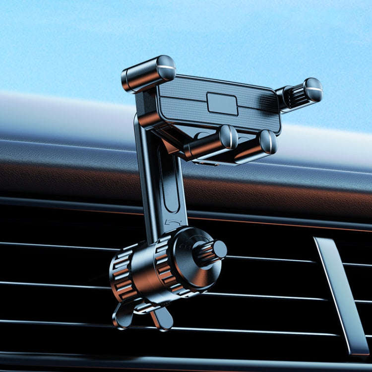 Car Mobile Phone Holder Navigation Air Outlet Support Fixed Bracket, Extension Pole, Triangular H...
