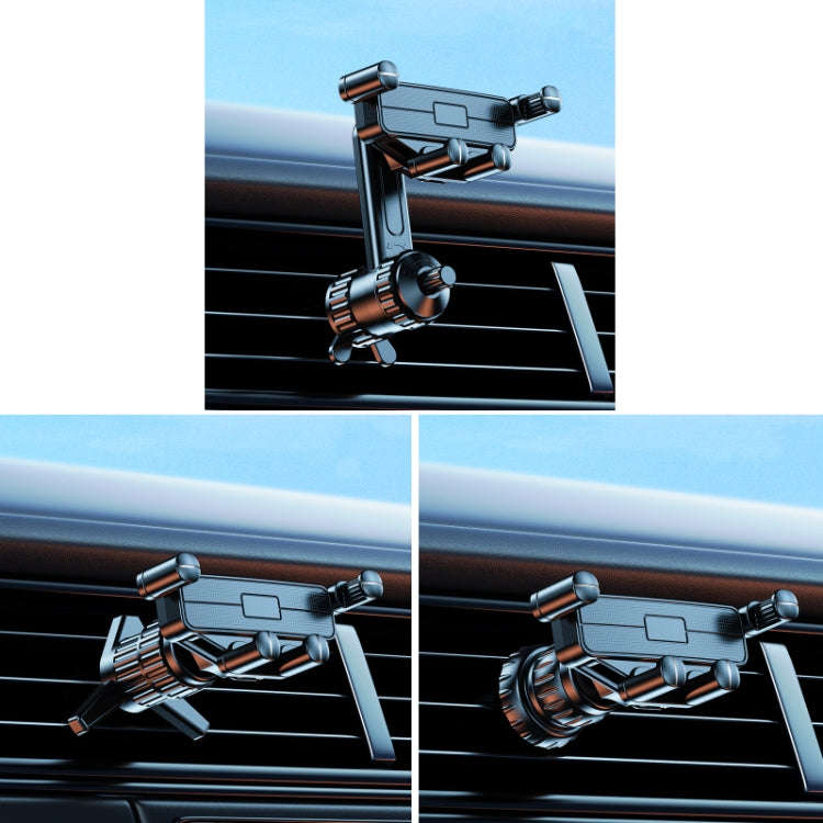 Car Mobile Phone Holder Navigation Air Outlet Support Fixed Bracket, Extension Pole, Triangular H...