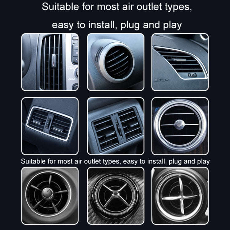 Car Mobile Phone Holder Navigation Air Outlet Support Fixed Bracket, Extension Pole, Triangular H...